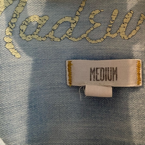 Madewell reverse-dyed denim shirt - Picture 3 of 5